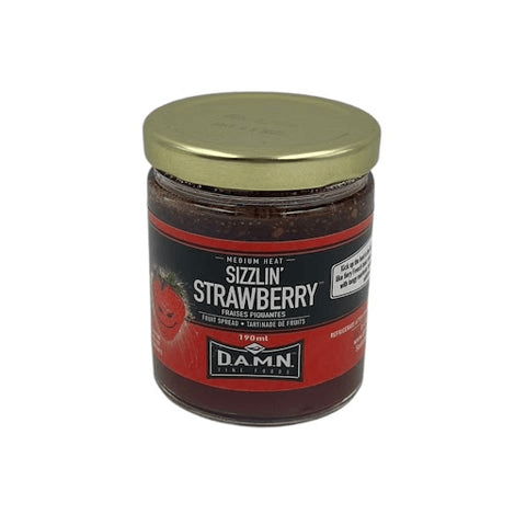 D.A.M.N. Fine Foods - Spicy Fruit Spread Sizzlin' Strawberry
