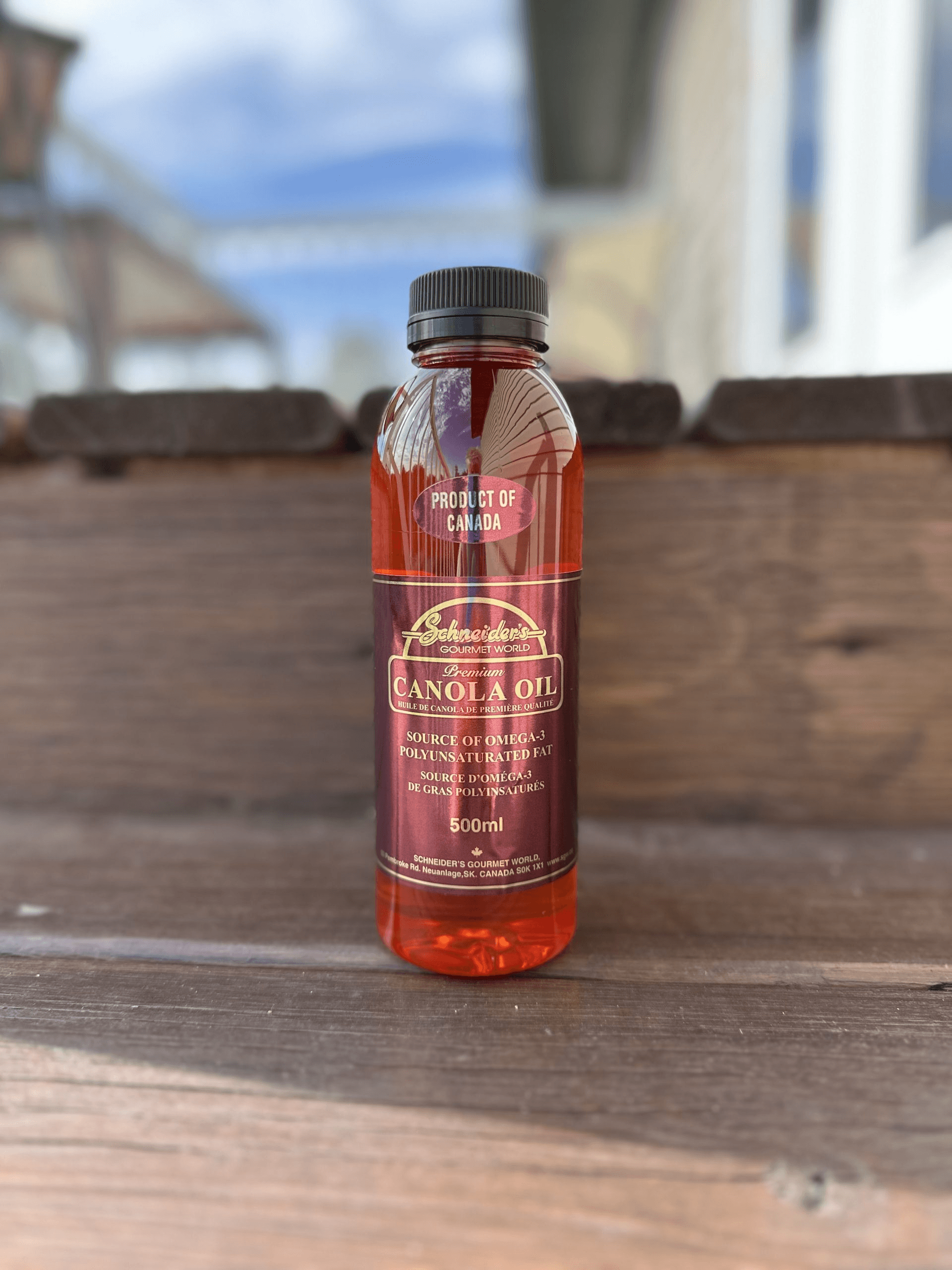 Schneider's Gourmet World - Premium Canola Oil with Omega 3