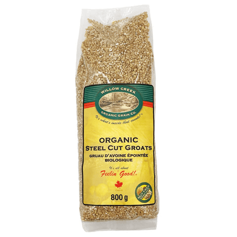 Willow Creek Organics - Organic Oats: Steel Cut Oat Groats