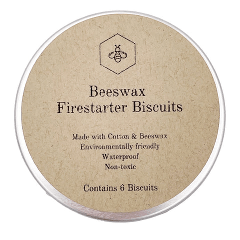 Tu-Bees Gourmet Honey - Beeswax Firestarter Biscuits