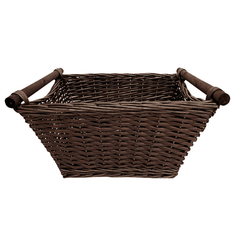 Packaging - Willow Rect Basket With Handle