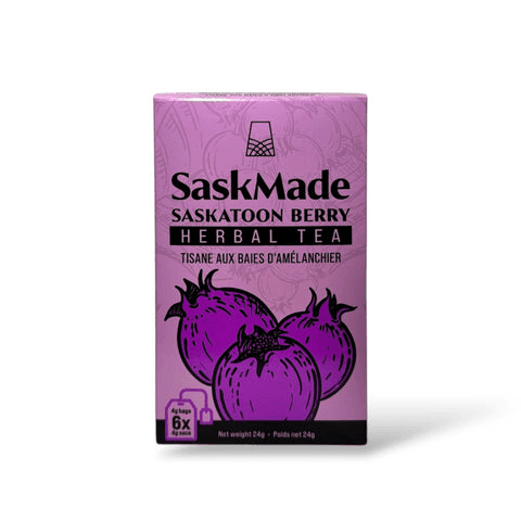 SaskMade - Saskatoon Berry Herbal Tea