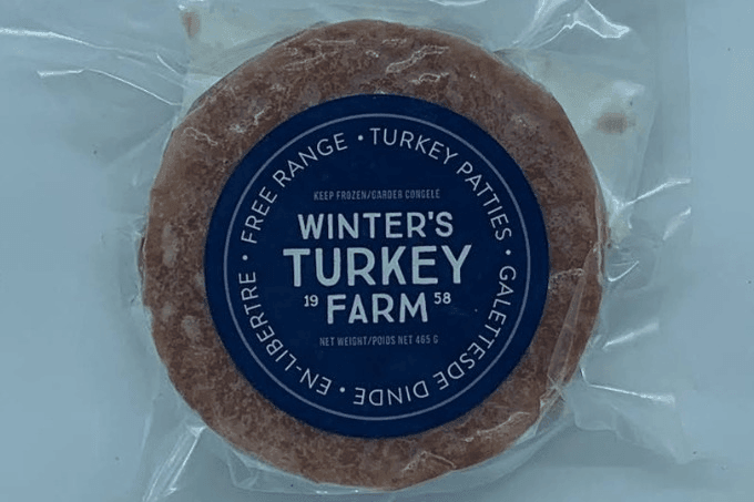 Winter's Turkey Patties