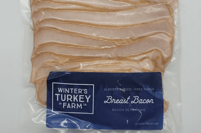 Winter's Turkey Breast Bacon