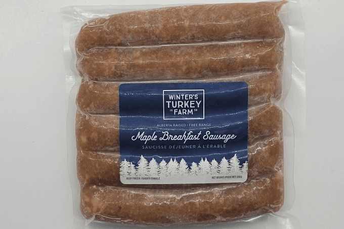 Winter's Turkey Maple Breakfast Sausage