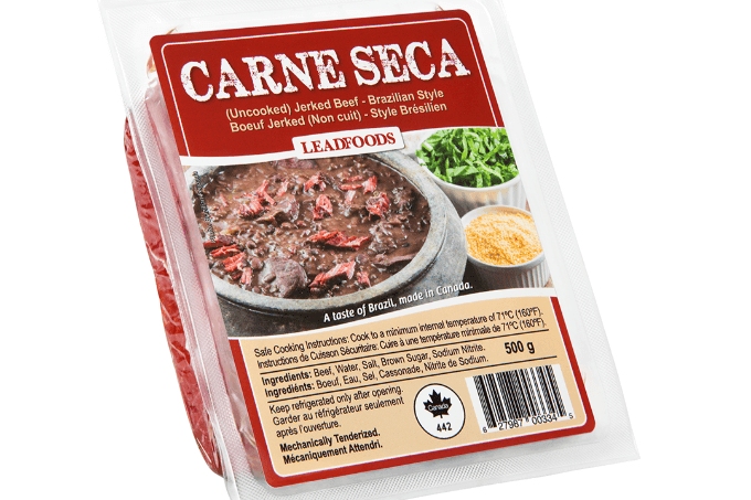 Lead Foods Carne Seca (Uncooked) Jerked Beef Brazilian Style