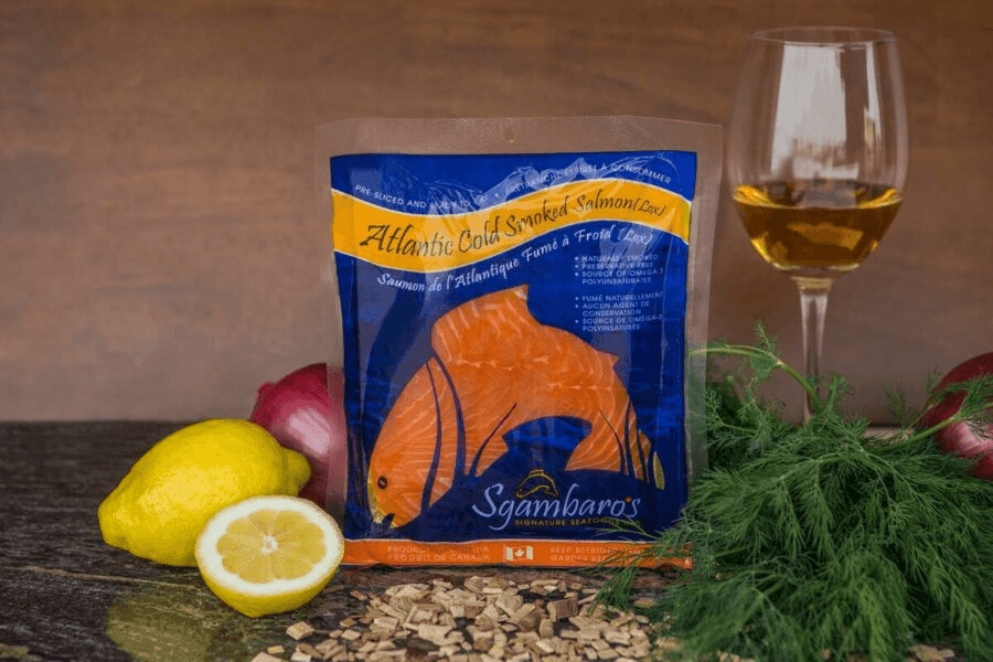 Sgambaro's Cold Smoked Atlantic Salmon (Lox)