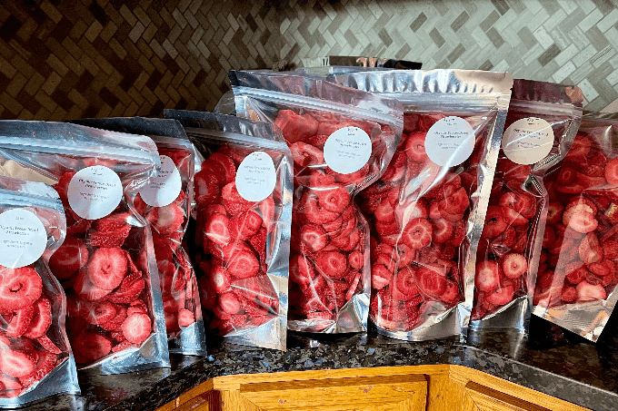 Eden Edibles Freeze Dried Strawberries
