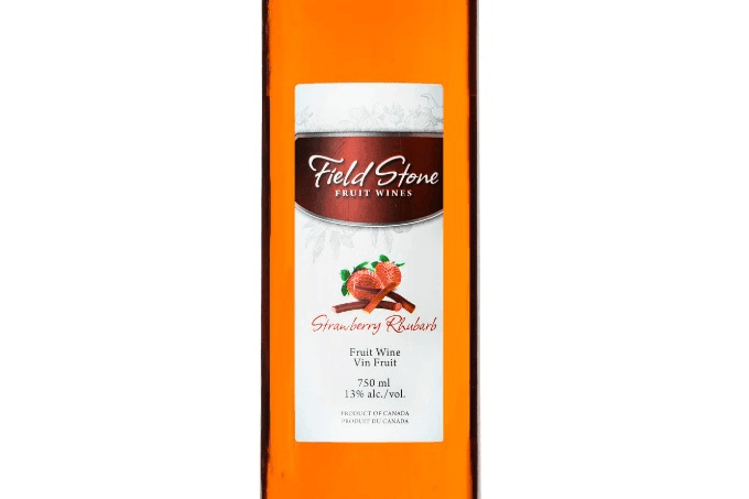 Field Stone Strawberry-Rhubarb Fruit Wine