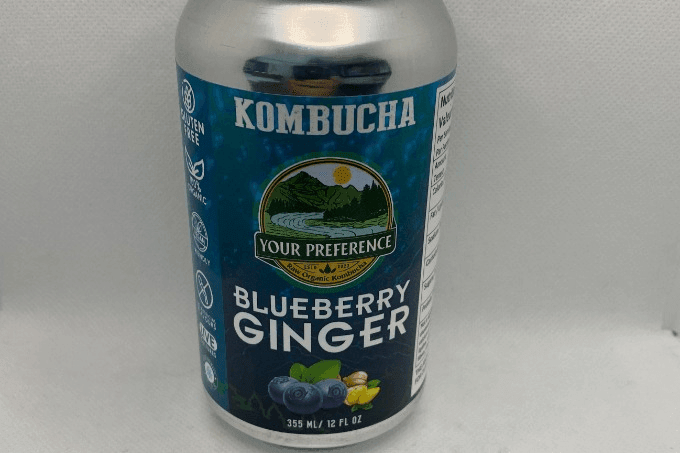 Your Preference Blueberry Ginger Kombucha