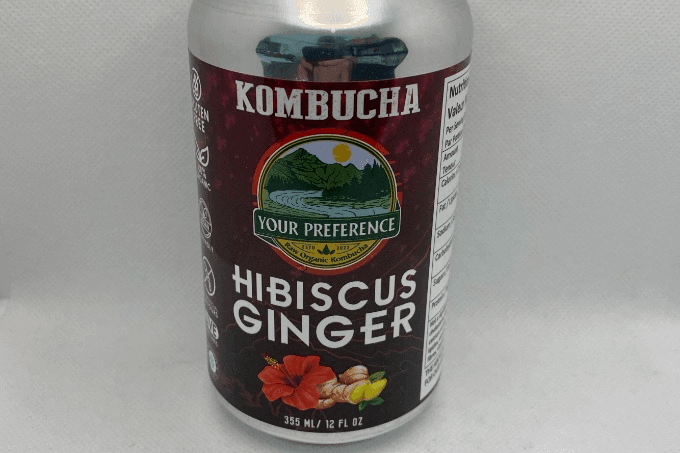 Your Preference Hibiscus Ginger Kombucha
