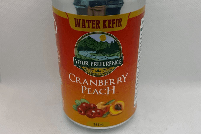 Your Preference Water Kefir-Cranberry Peach