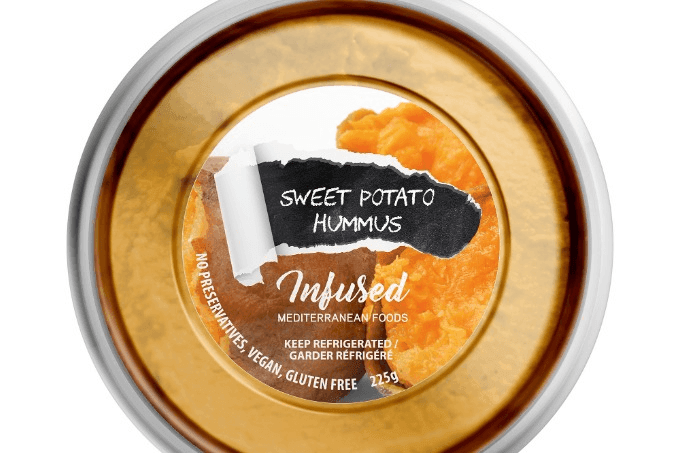 Infused Mediterranean Foods Sweet Potato Hummus