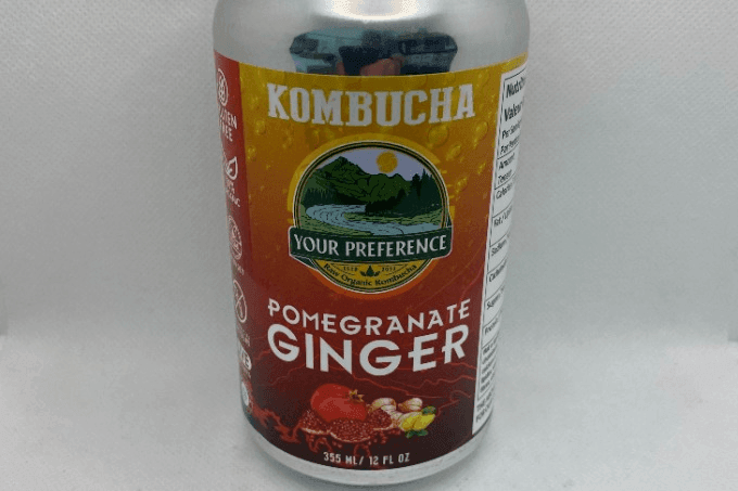 Your Preference Pomegranate Ginger Kombucha