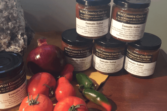 Wild Country Gardens Tomato Salsa