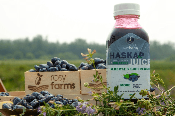 Rosy Farms 100% Haskap Juice