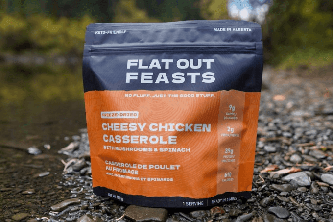 Flat Out Feasts Freeze-Dried Cheesy Chicken Casserole