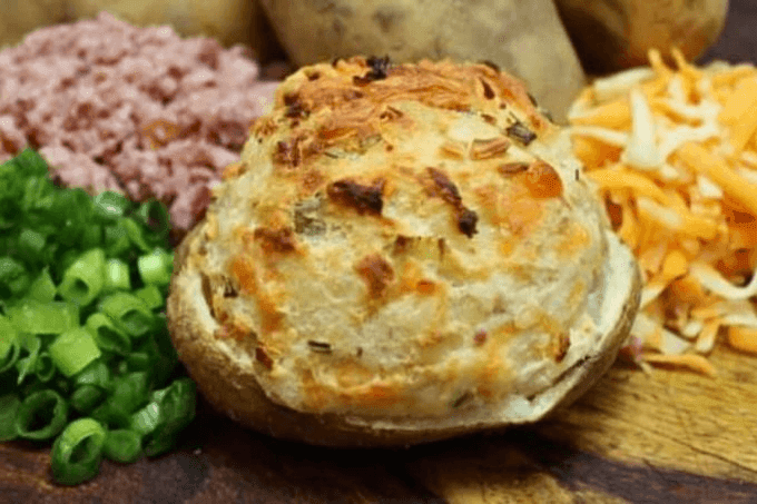 Jenny’s Delectables The Traditional Stuffed Potato