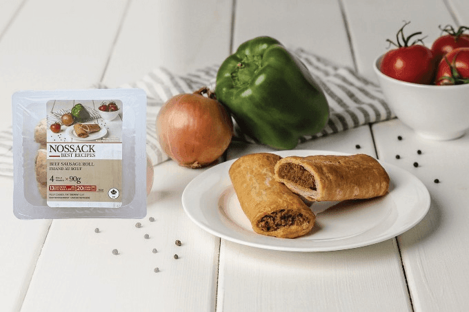 Nossack Beef Sausage Rolls