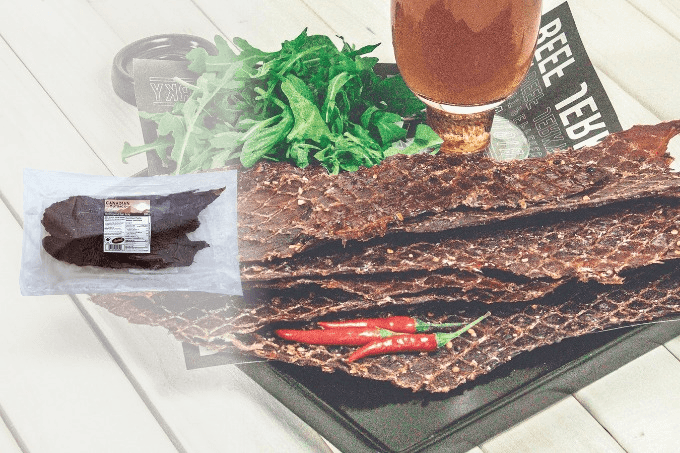 Nossack Hot Peppered Beef Jerky