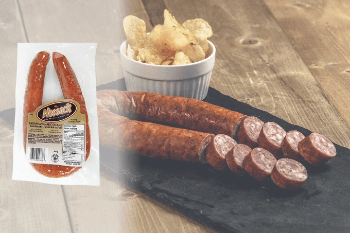 Nossack Ukrainian Garlic Sausage Ring