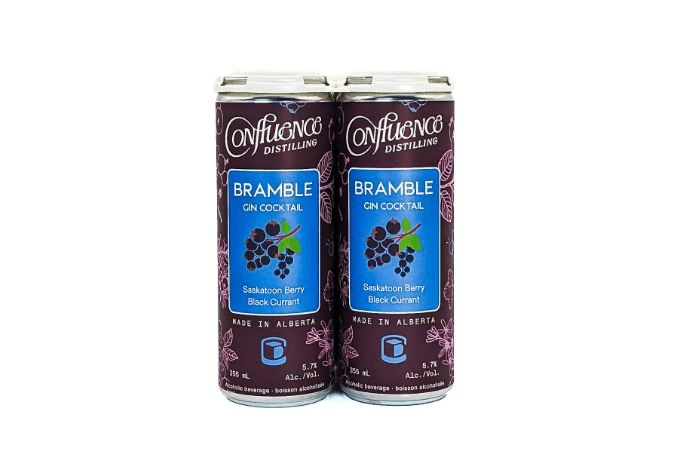 Confluence Distilling Bramble Gin Cocktail