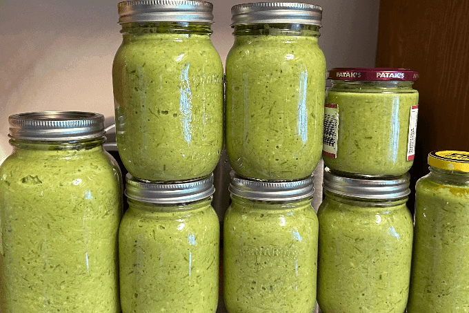 Eden Edibles Plant-based Hungarian Garlic Scape Pesto