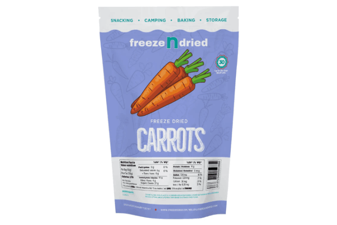 Freeze N Dried Freeze Dried Carrots