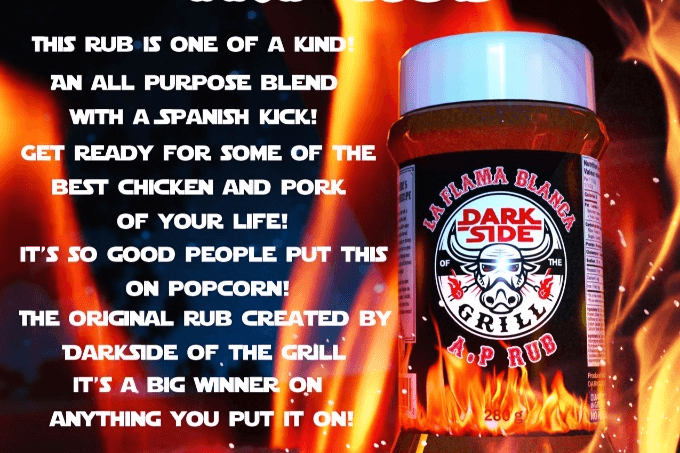 Darkside of the Grill La Flama Blanca Latin Rub