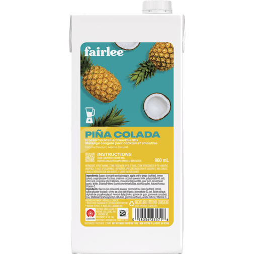 Fairlee Frozen Concentrated Pina Colada Juice
