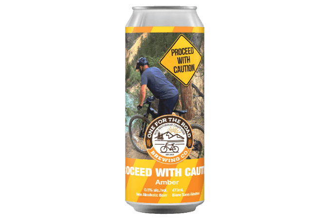 One For The Road Brewing Proceed With Caution Amber