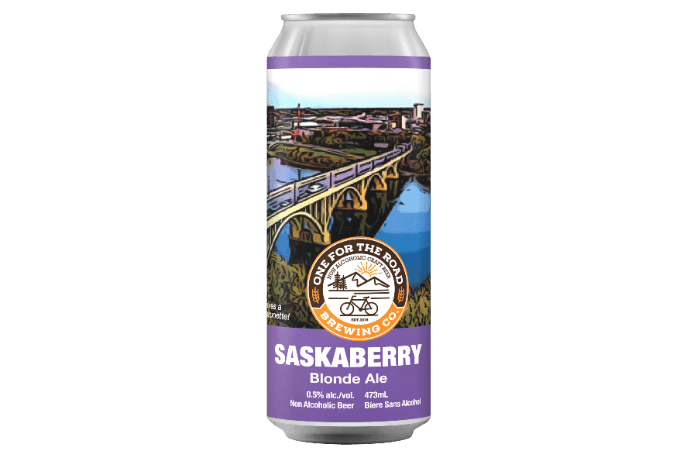 One For The Road Brewing SaskaBerry Blonde Ale