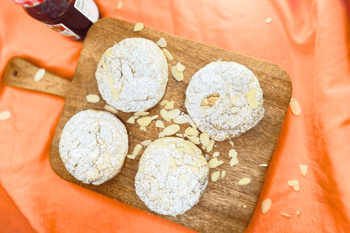 +coffee. Almond Raspberry Chunky Cookies