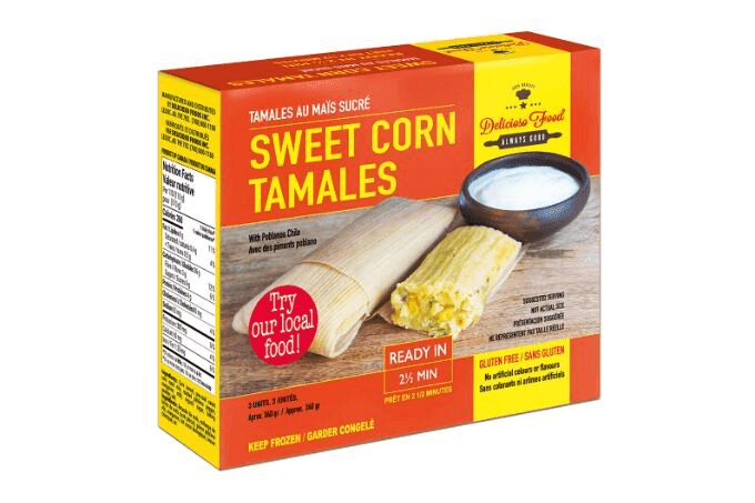 Delicioso Sweet Corn Tamales