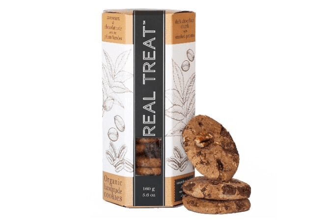 Real Treat - Top Shelf Dark Chocolate Chunk w Smoked Pecans
