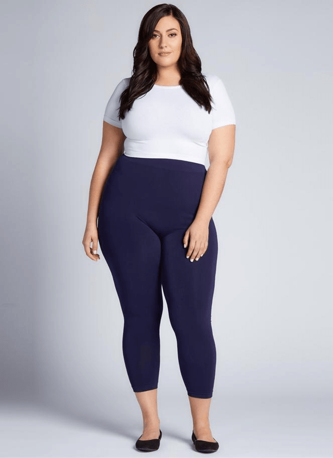 C'est Moi Bamboo Plus Size 3/4 Legging