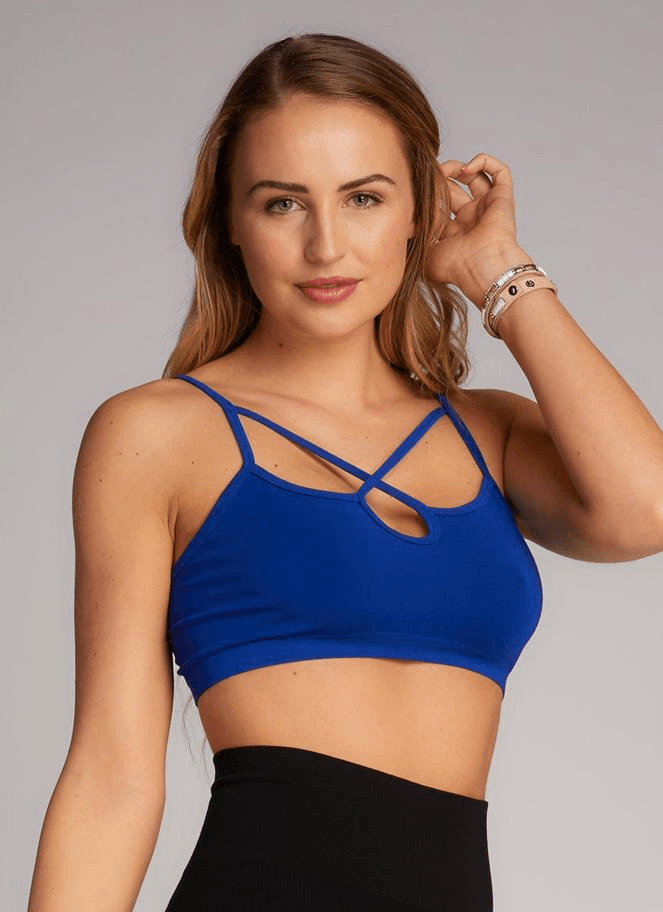 C'est Moi Bamboo Cross-Front Bralette