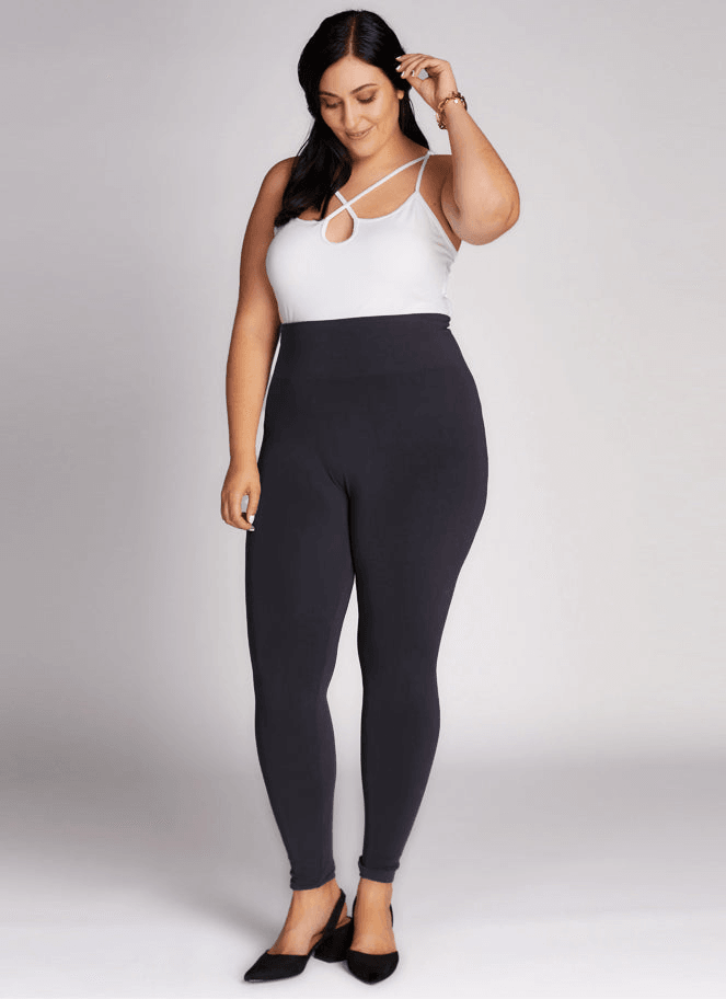 C'est Moi Bamboo Plus Size High Waisted Leggings
