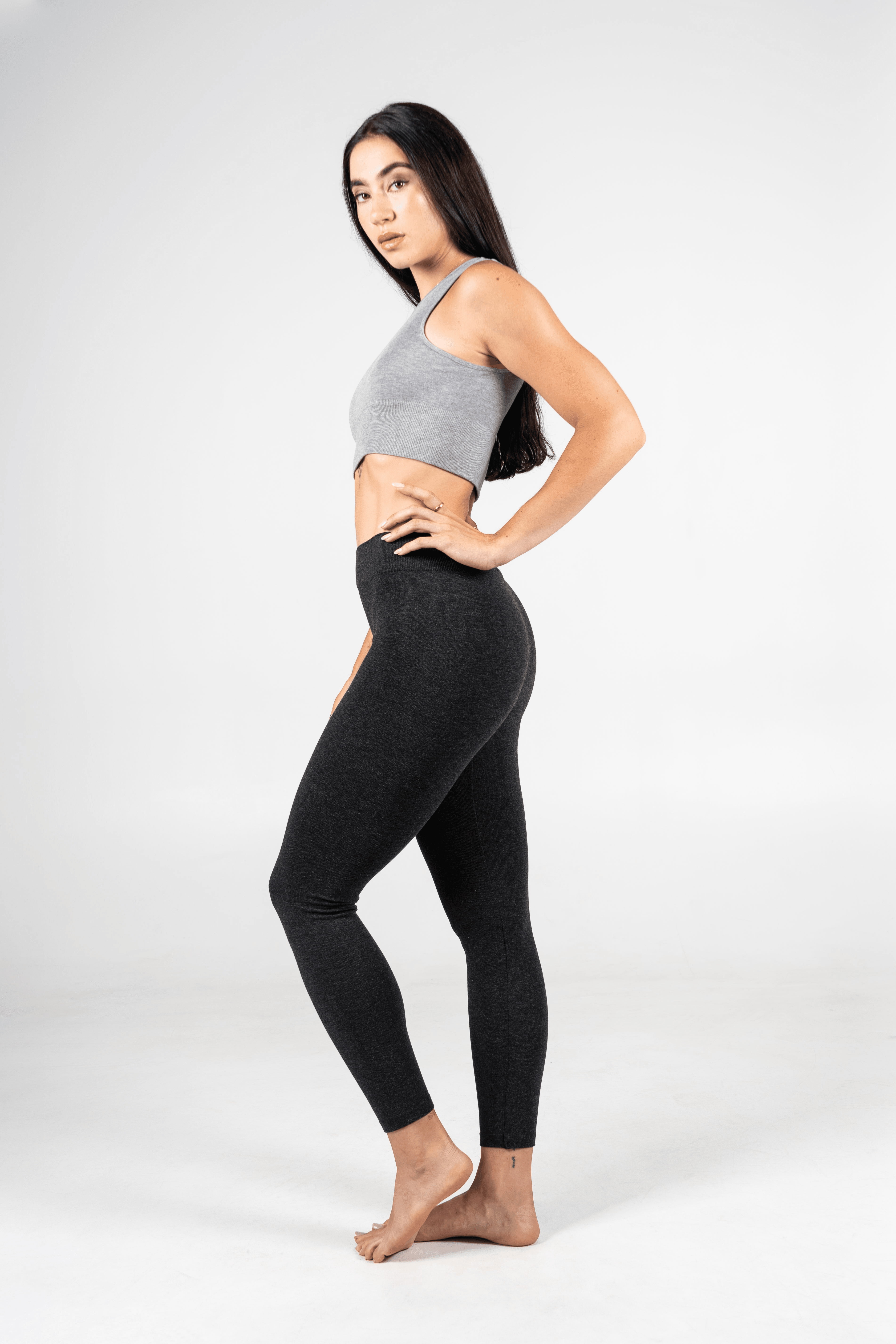 C'est Moi Bamboo Heather Legging