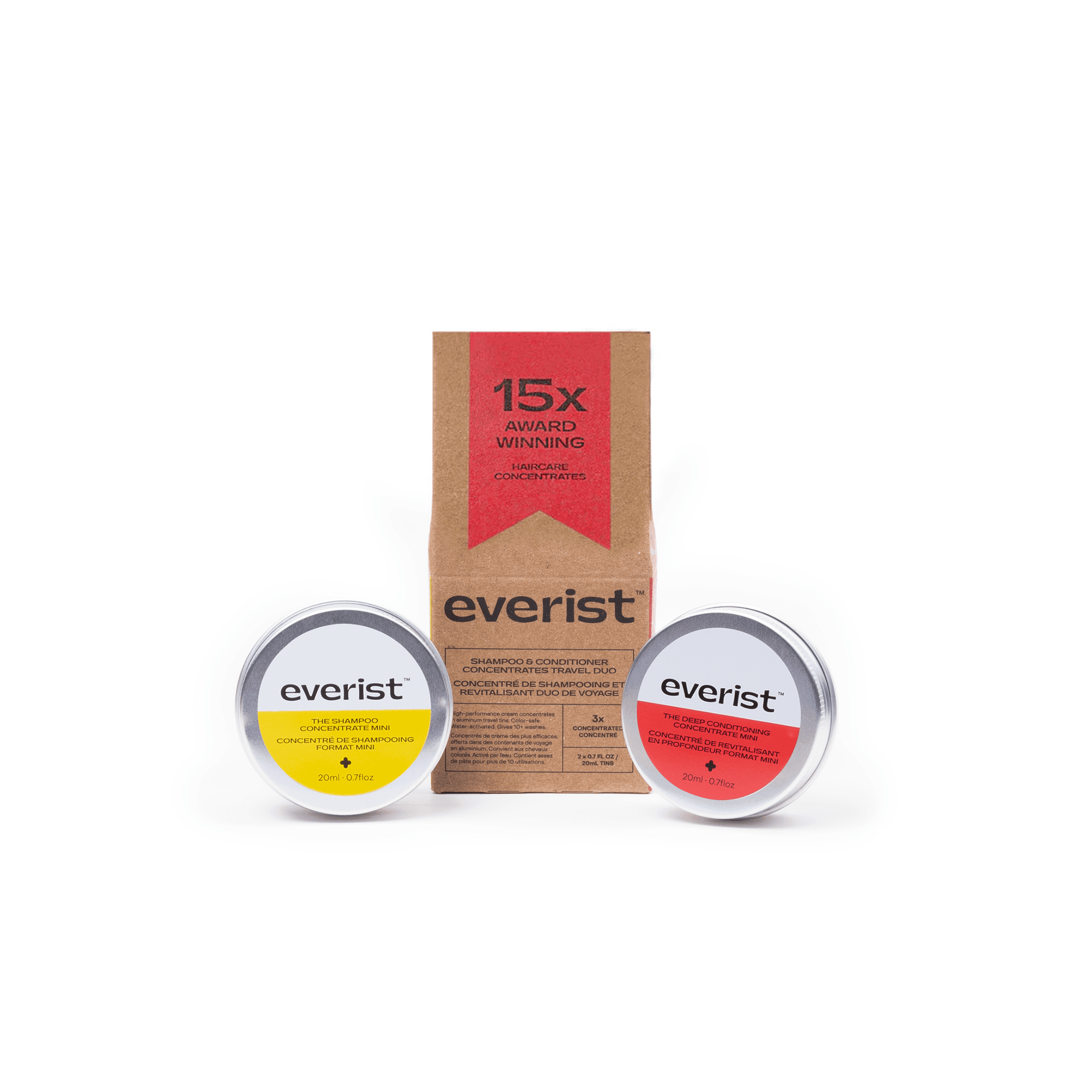 Everist The Haircare Travel Duo