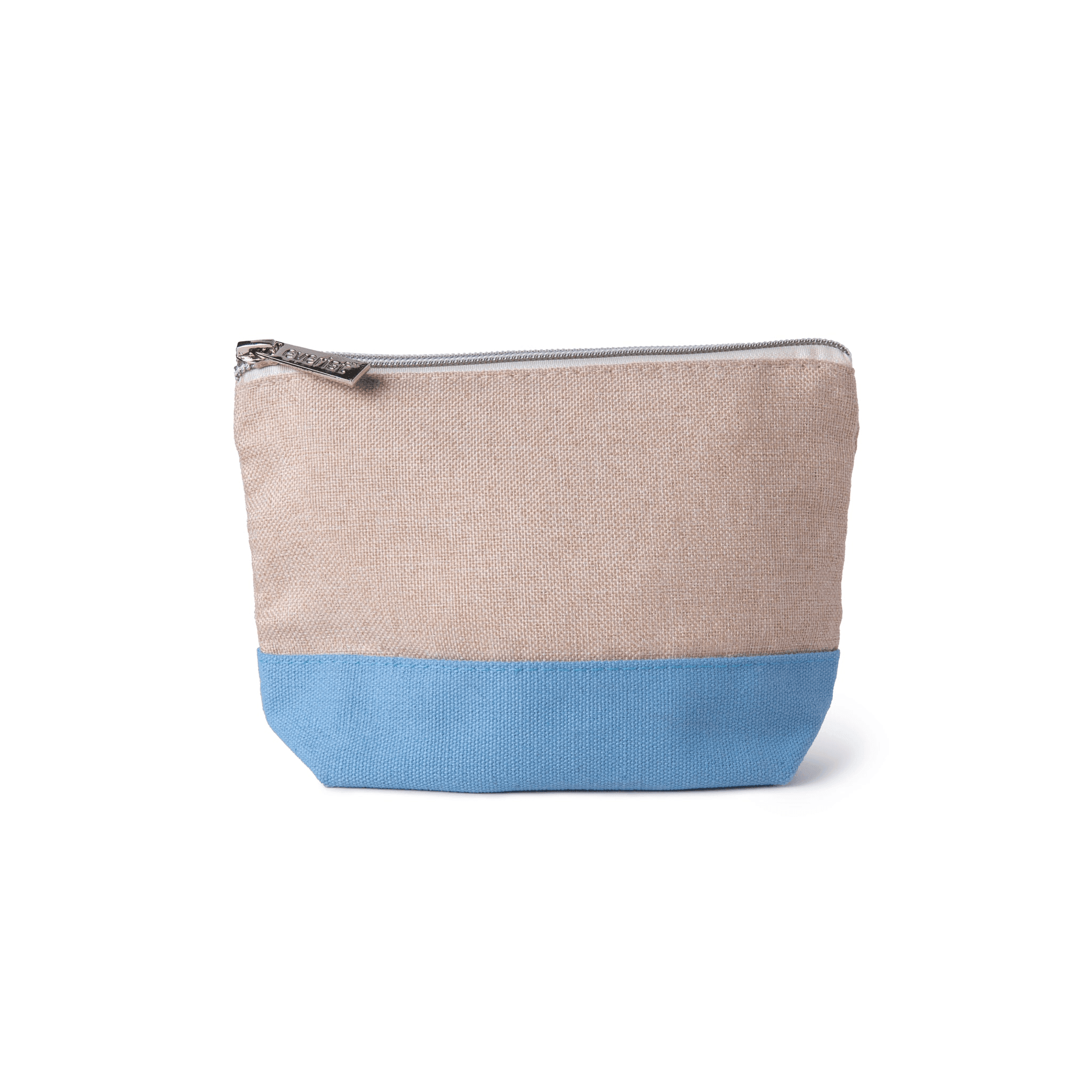 Everist Jute Travel Pouch - Blue