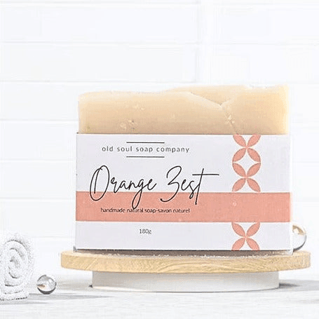 Old Soul Soap Company Orange Zest Artisan Soap