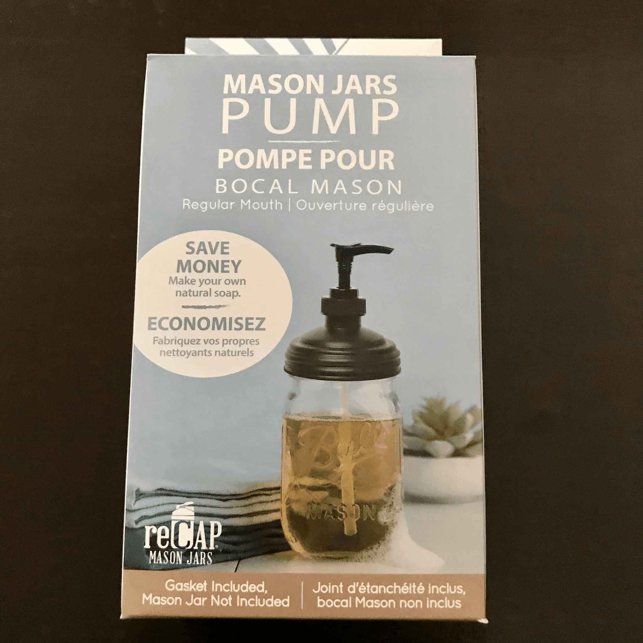 reCAP Mason Jar Pump Lids