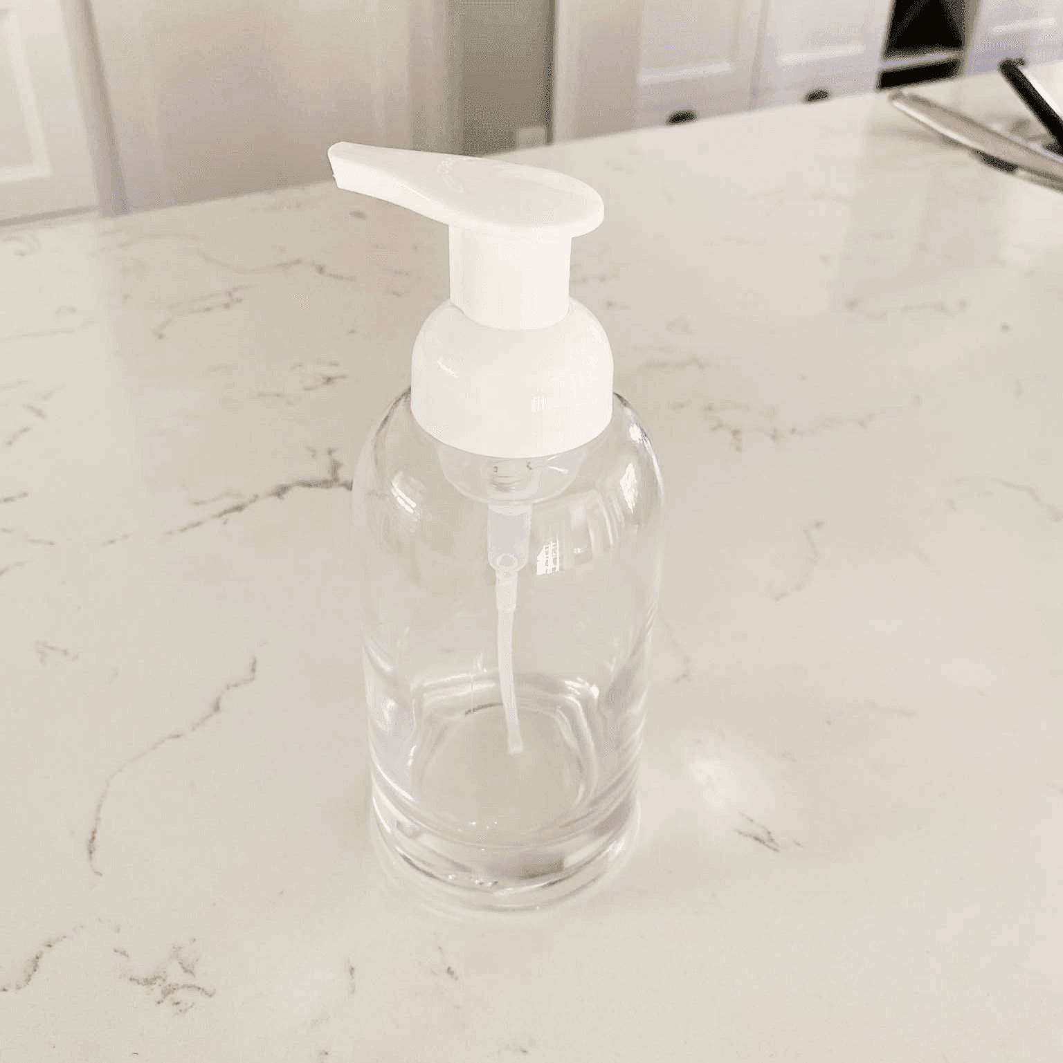 Nature Bee Clean Refillable Glass Foaming Hand Soap Bottle