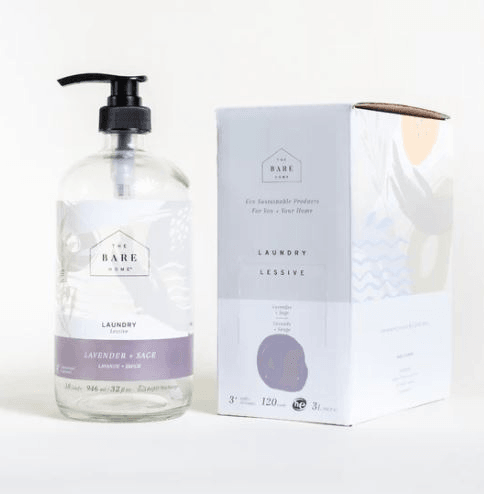 The Bare Home Lavender and Sage Laundry Detergent