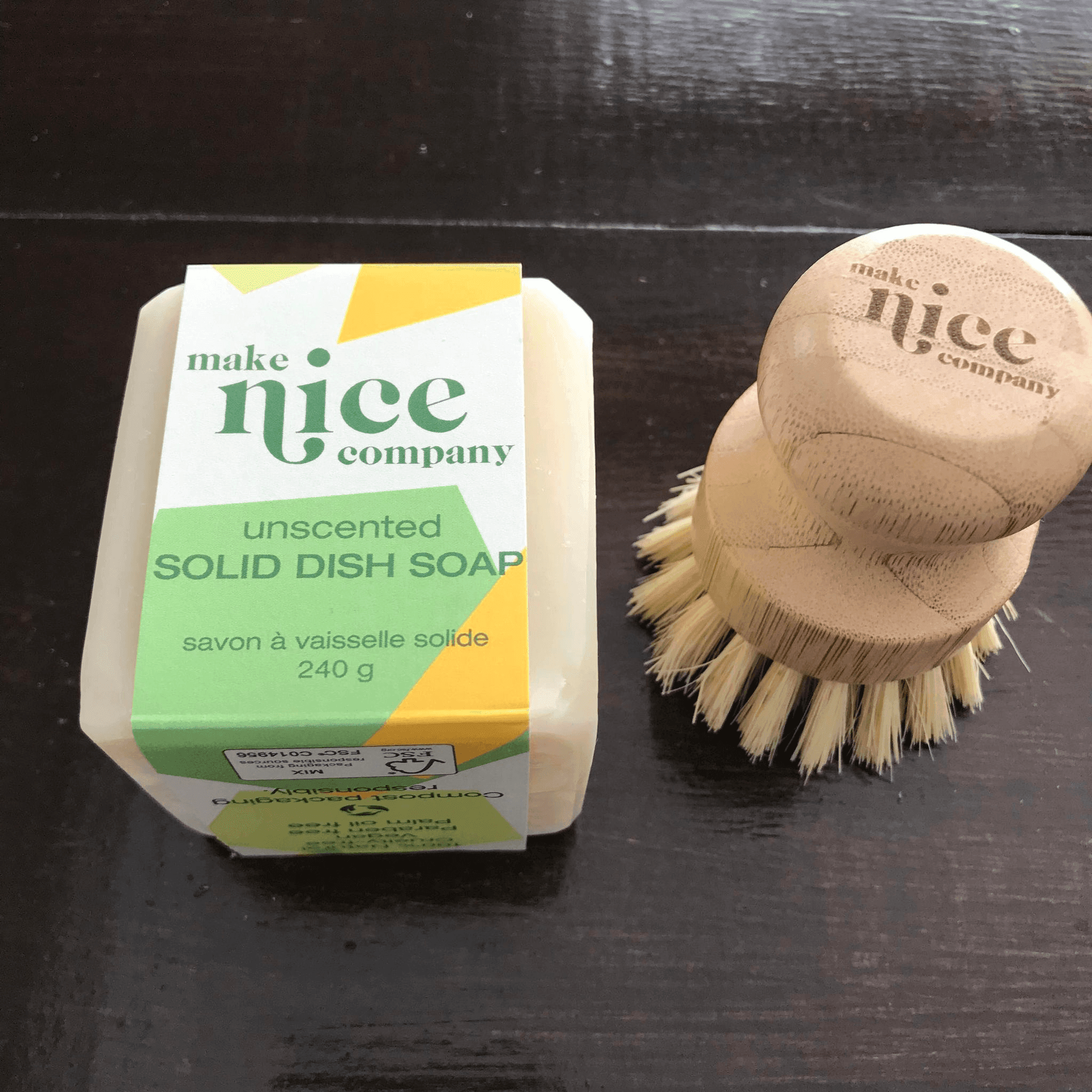 Make Nice Company Dish Soap Scrubber Kit