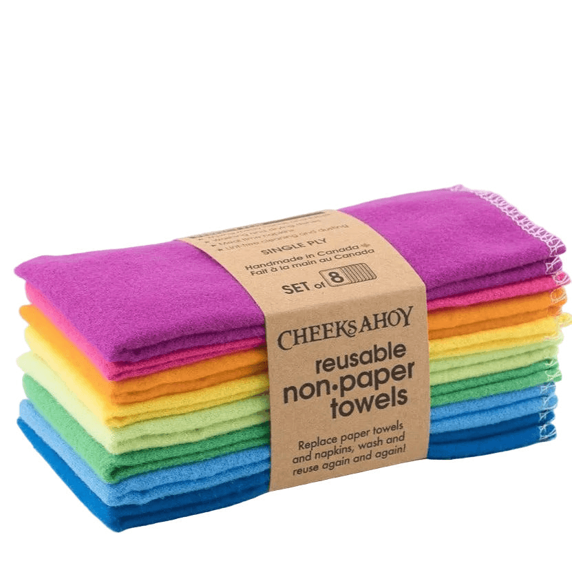 Cheeks Ahoy Non Paper Towels - Rainbow