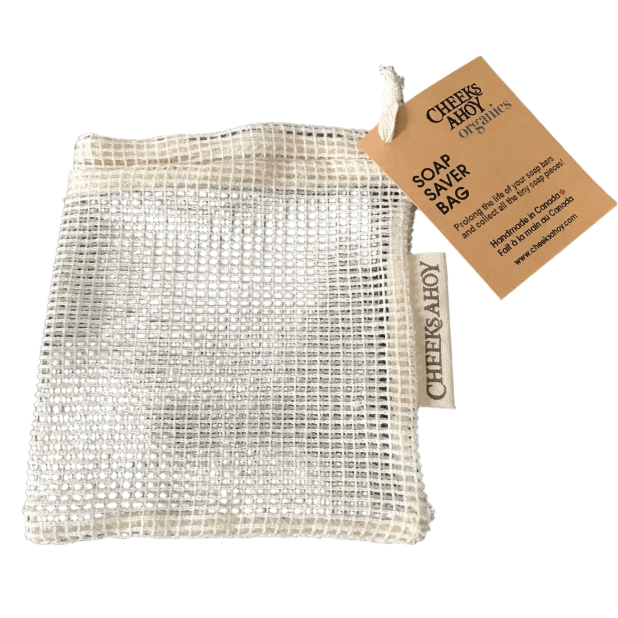 Cheeks Ahoy Soap Saver Bag