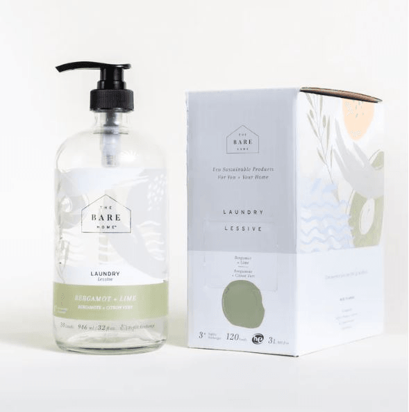 The Bare Home Bergamot Lime Laundry Detergent