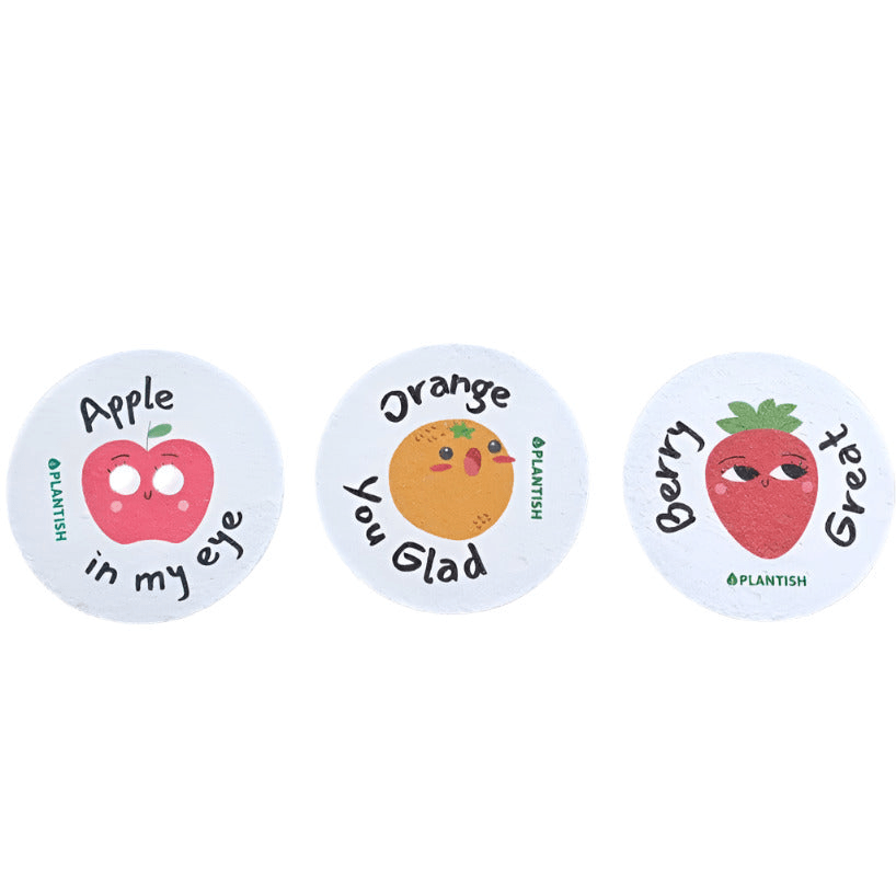 Plantish Pep Talk Pop Up Sponges